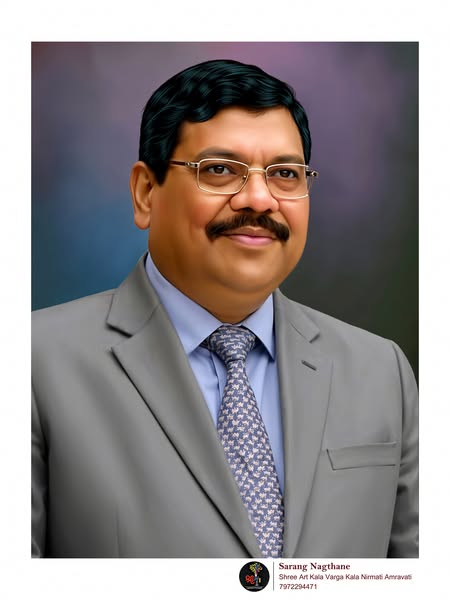 Popular MLA Ravibhau Rana Presents Digital Portrait to Chief Justice of India